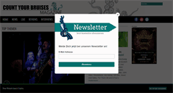 Desktop Screenshot of count-your-bruises.de